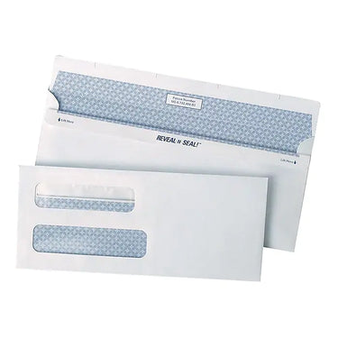 Staples Reveal-N-Seal Security Tinted #8 Business Envelopes, 3 5/8